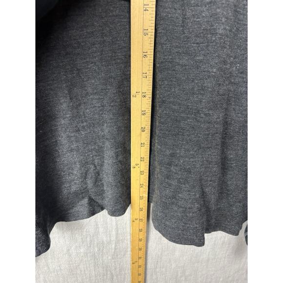 Kuhl Merino Team Ski Sweater Mens XL Gray 100% Wool Knit 1/4 Zip Pullover - Picture 8 of 9